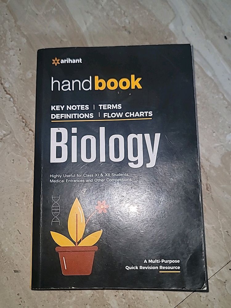 Arihant Biology Handbook