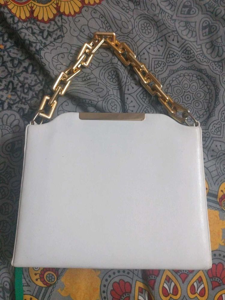 Sling, White Colour Bag , Bags