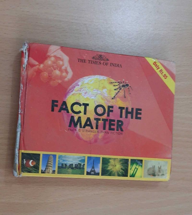 ☆Fact Of The Matter - Book☆