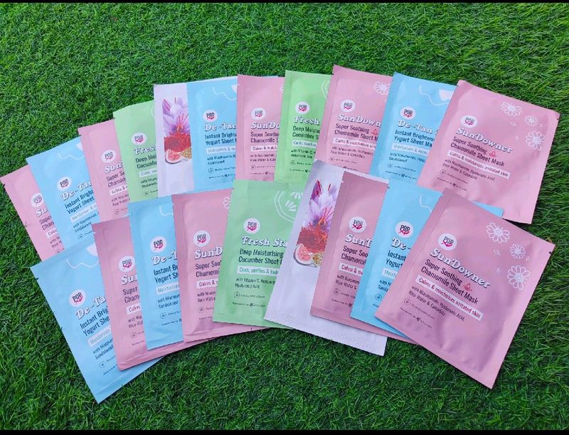 Combo Of 2 Sheet Masks