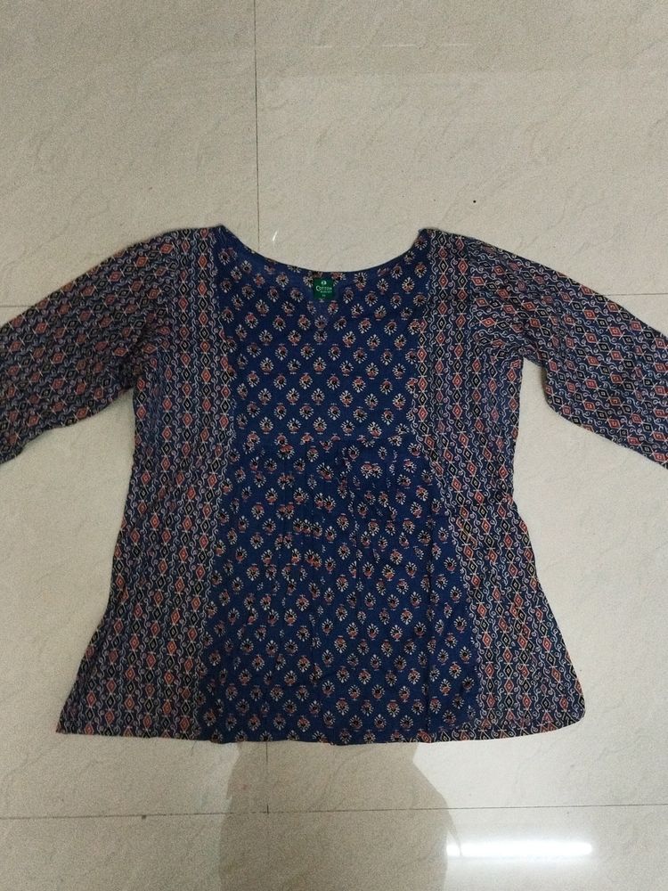 Printed Short Kurti