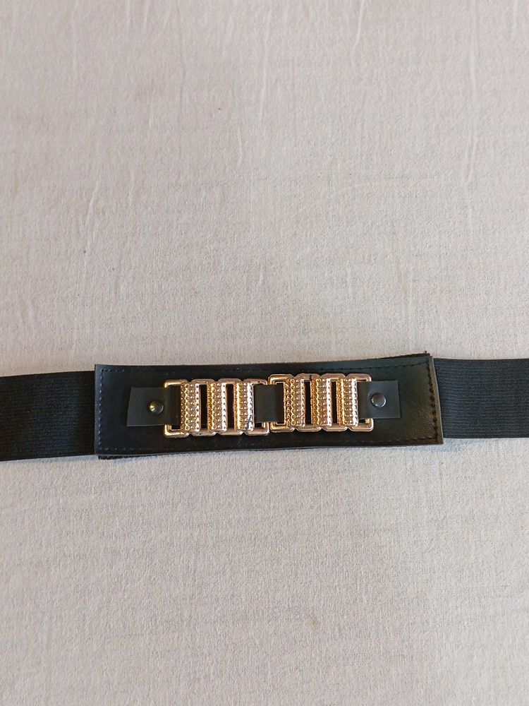 Black Stretchable Belt