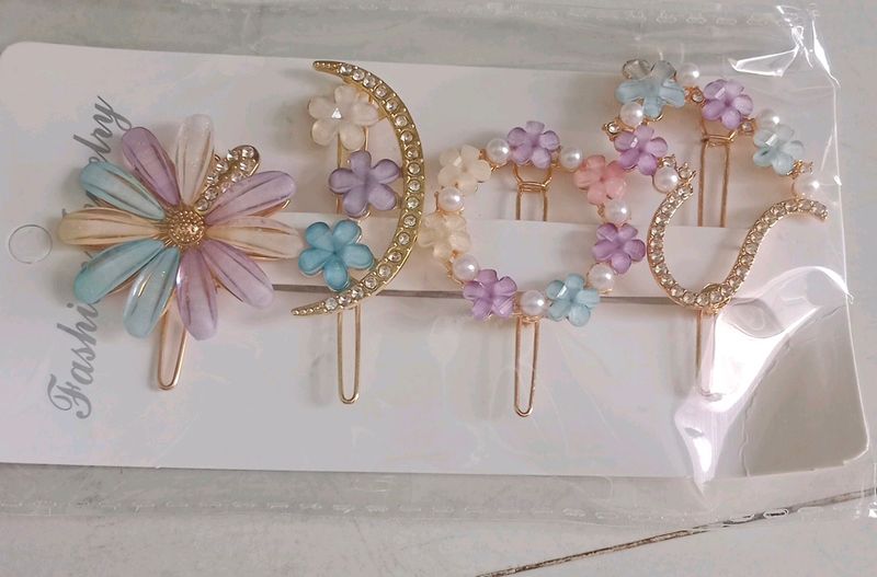 Hair Clip Pack Of 4