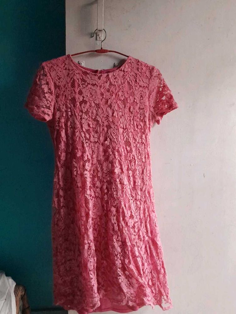 Lace Line Dress