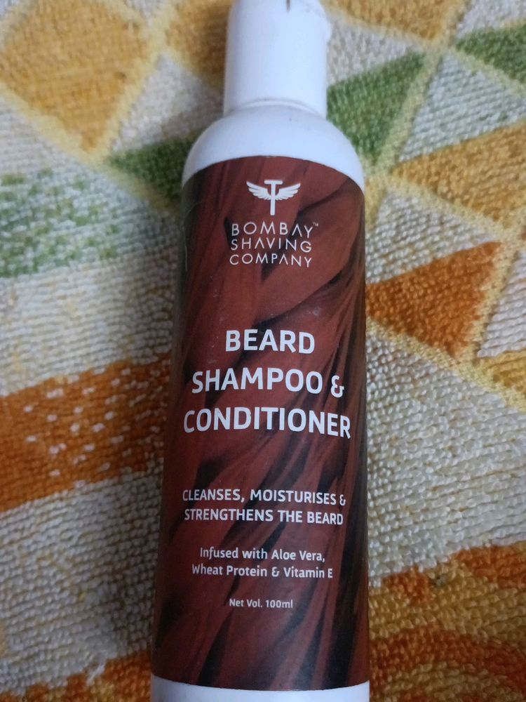 NBombay Shaving Company Beard Shampoo And Conditio