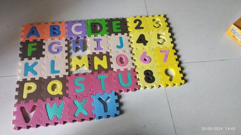 Alphabet And Number Mat