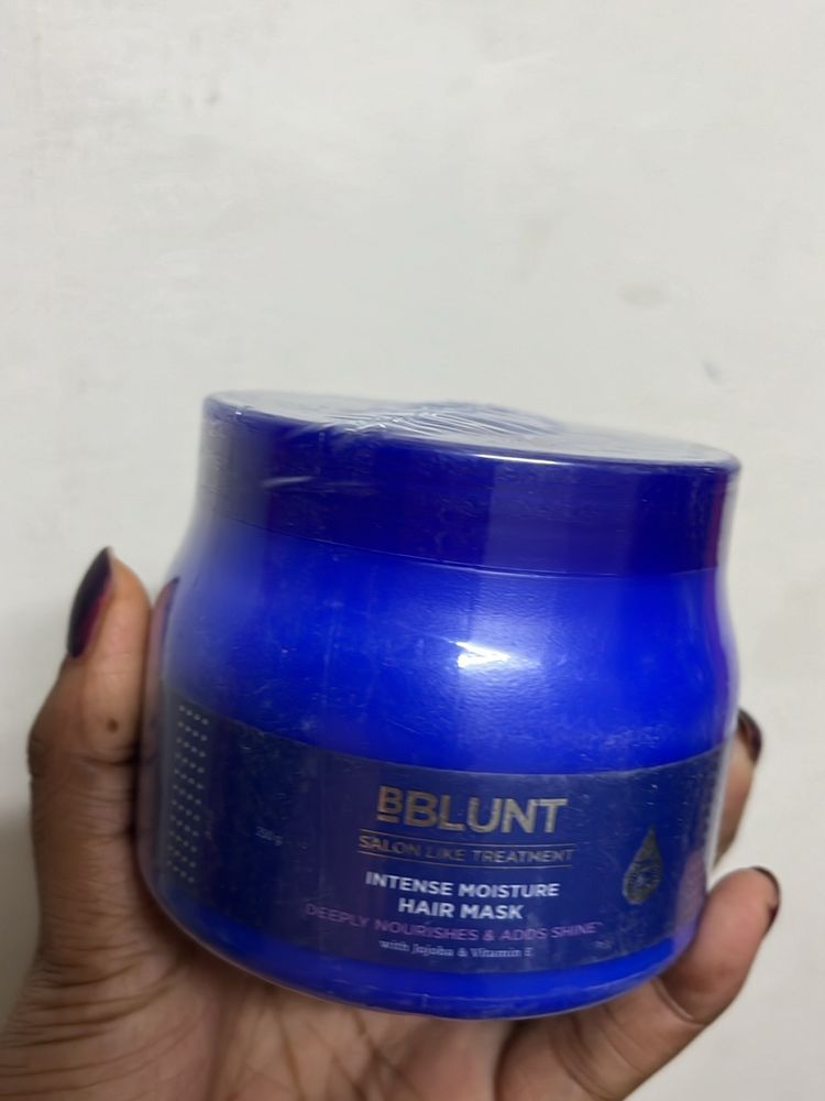 Unused BBlunt Hair mask