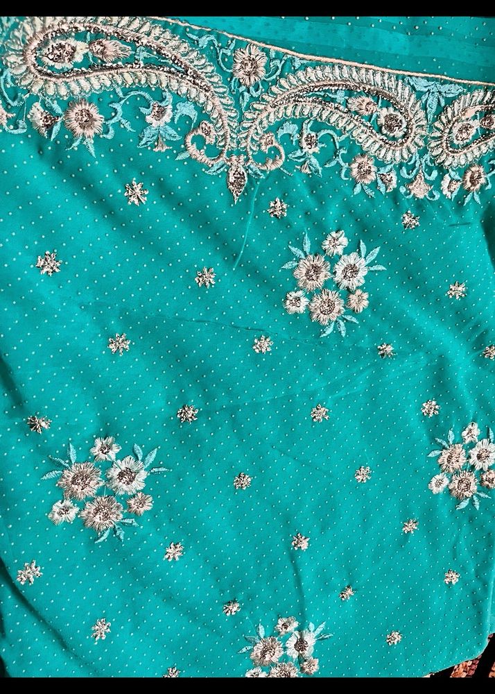 Blue Saree Fav !