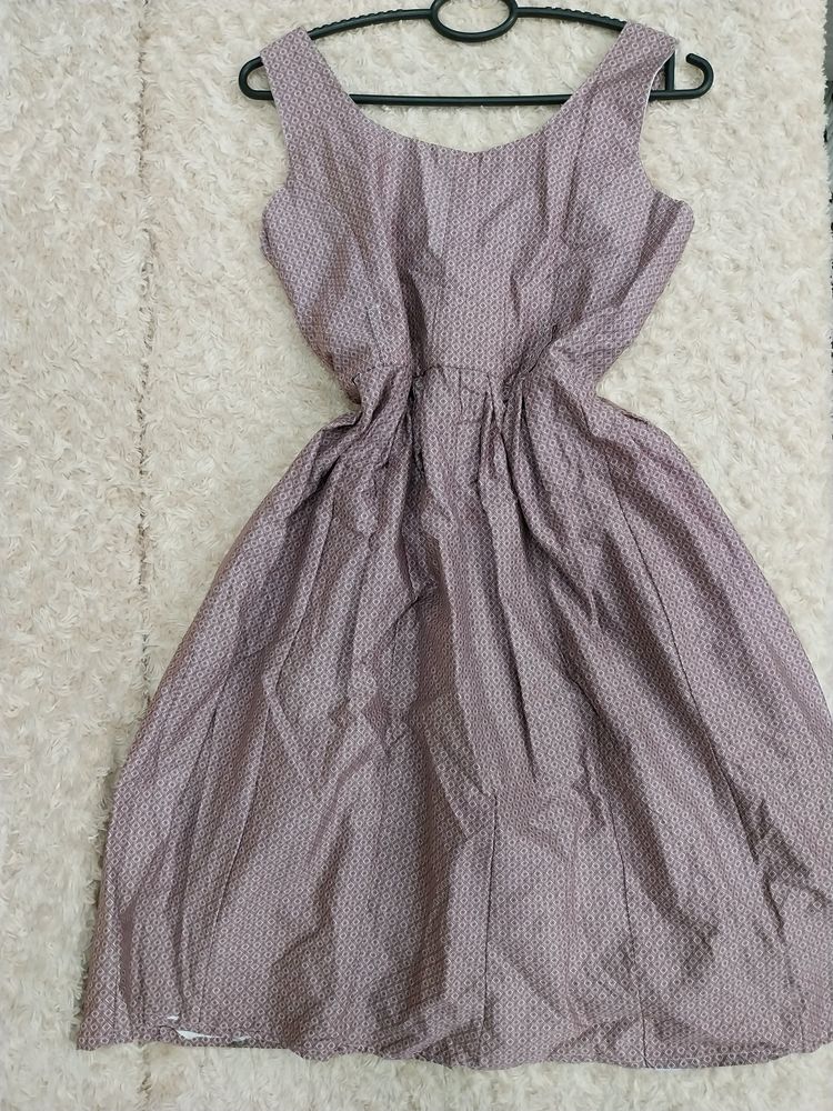 Cute Lavender Colored Skater Dress