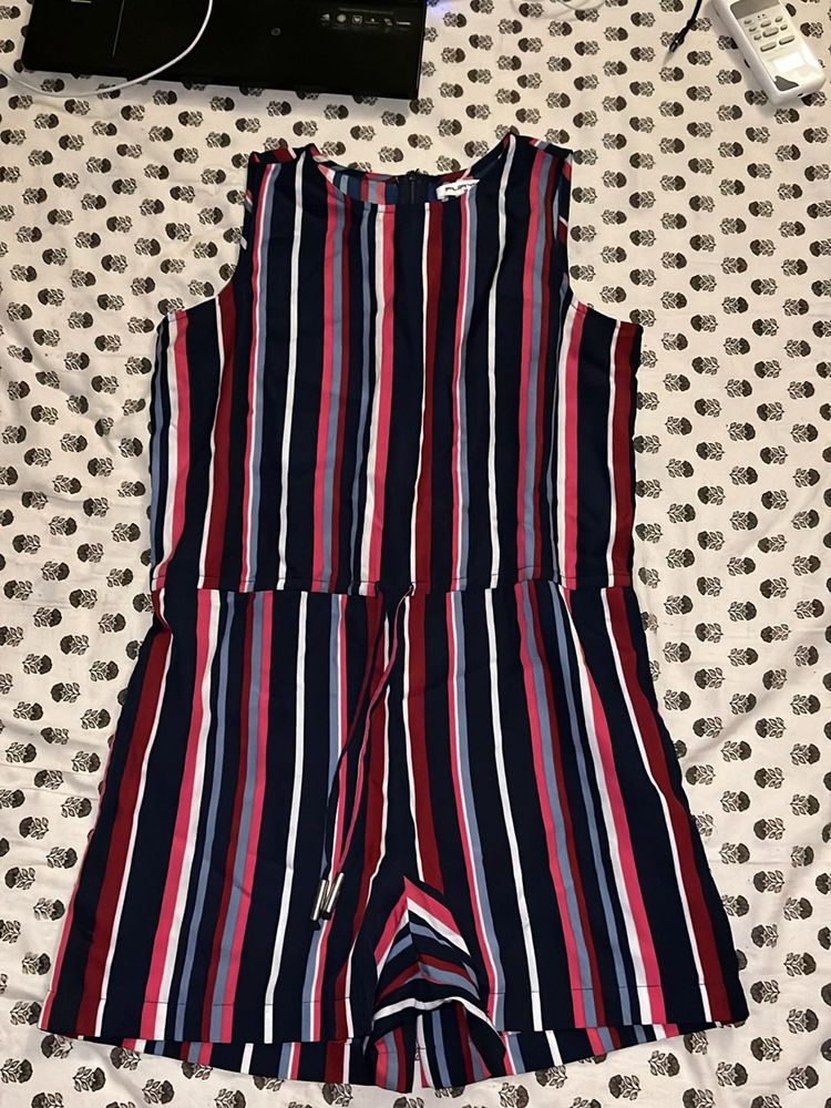 Striped Playsuit