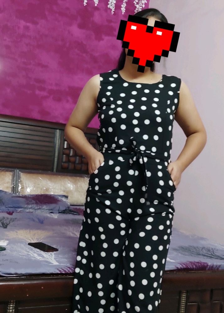 Polka Dot Jumpsuit