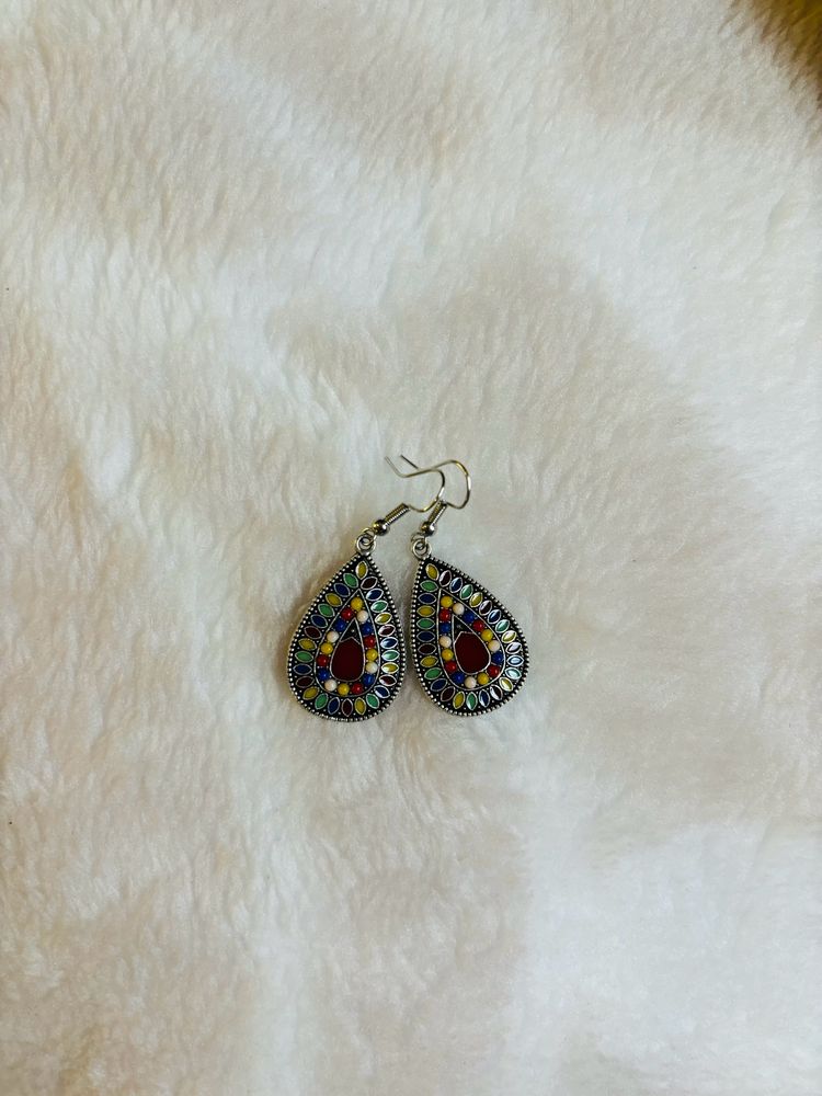 Bohemian Vintage Type Drop Earings