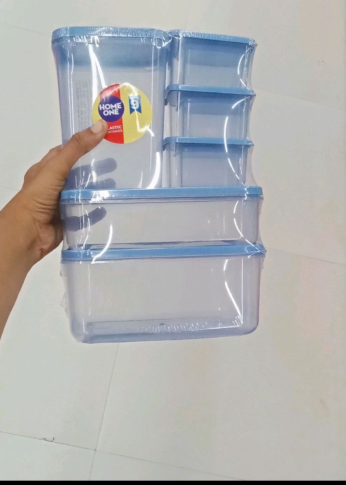 Homeone 9pcs Storage Containers