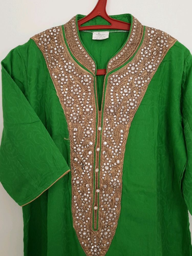 Festive Designer Neck Kurta