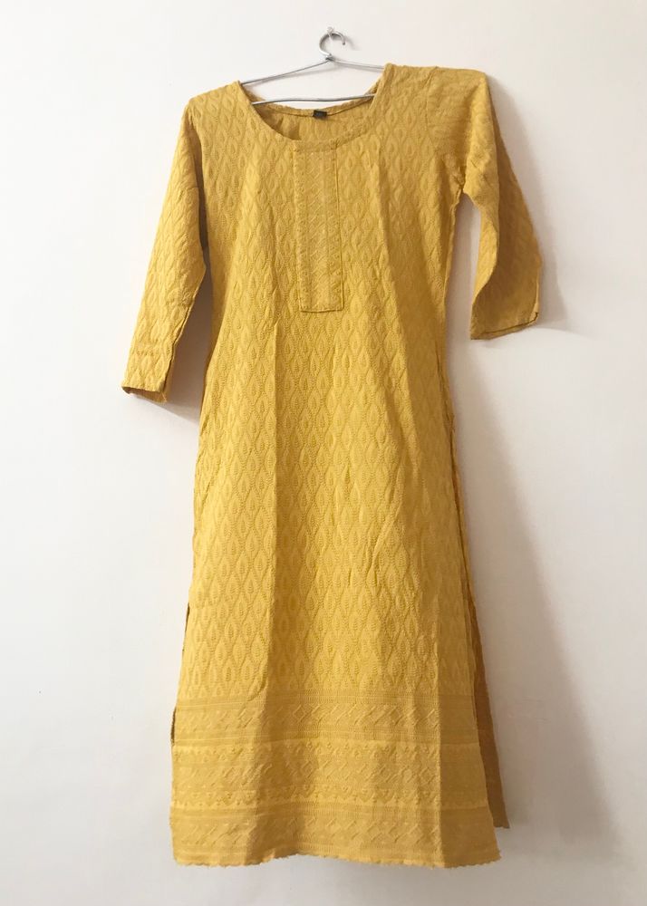 ❇️Chikankari Embroidered  Kurta