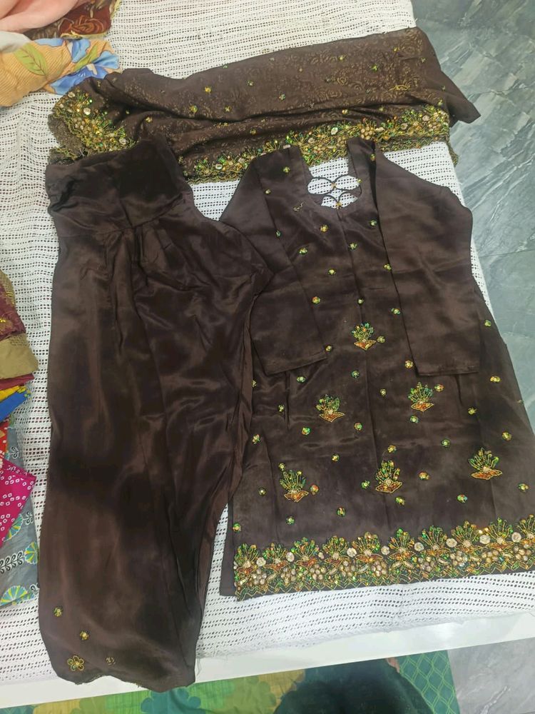 Beautiful Work Shalwar Suit