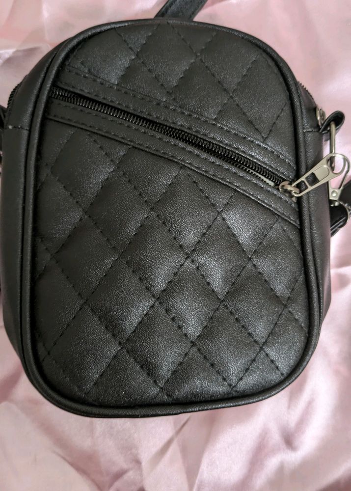 Mini Black Sling Bag