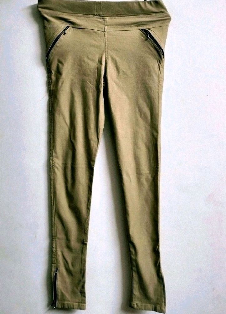 Unused Beige Jegging