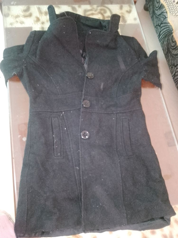 Flawed Black Jacket For Donation