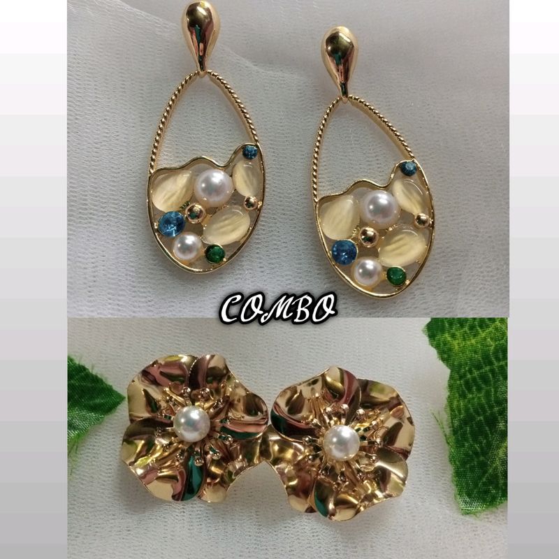 Combo Earrings (Korean Aestatic Earring)