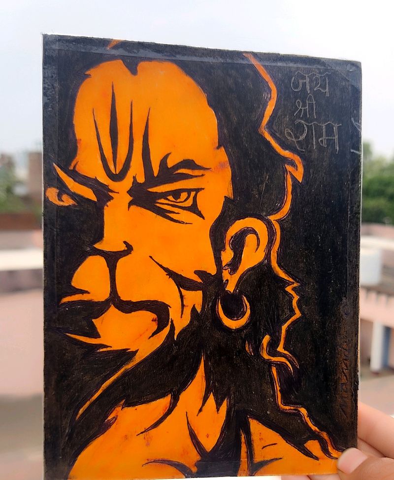 LORD HANUMAN PAINTING