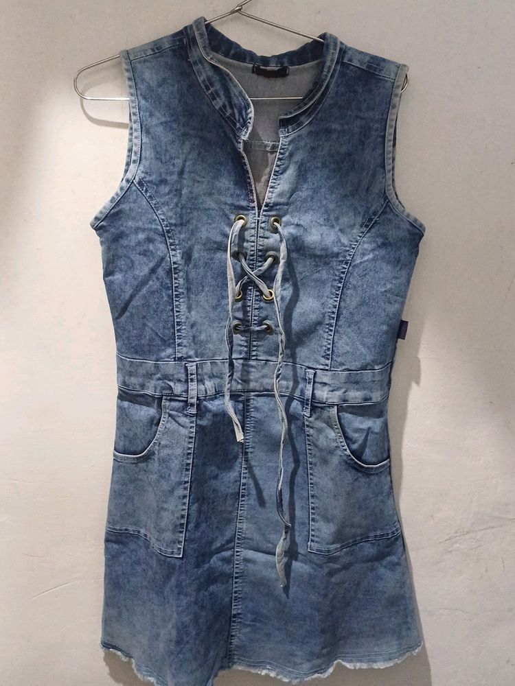 Denim Mini Dress