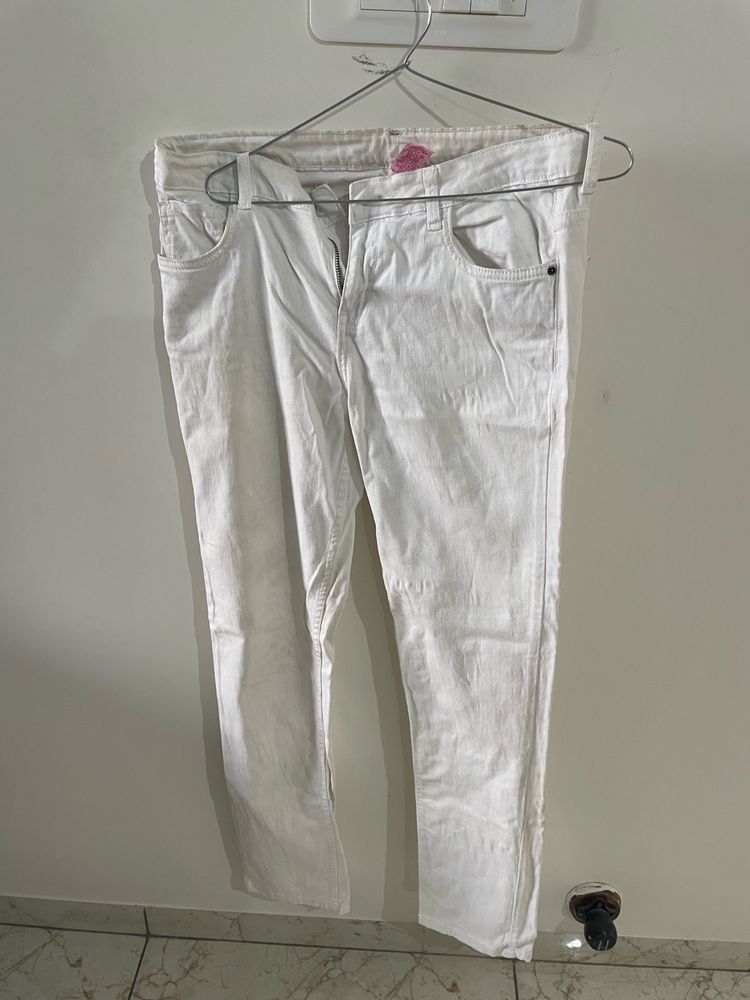 Women White Jeans