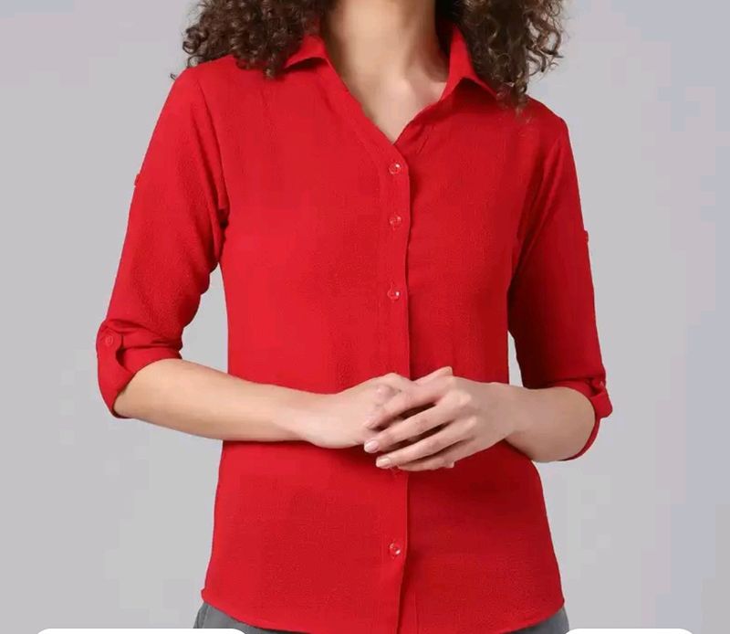 Formal/ Casual Red Shirt