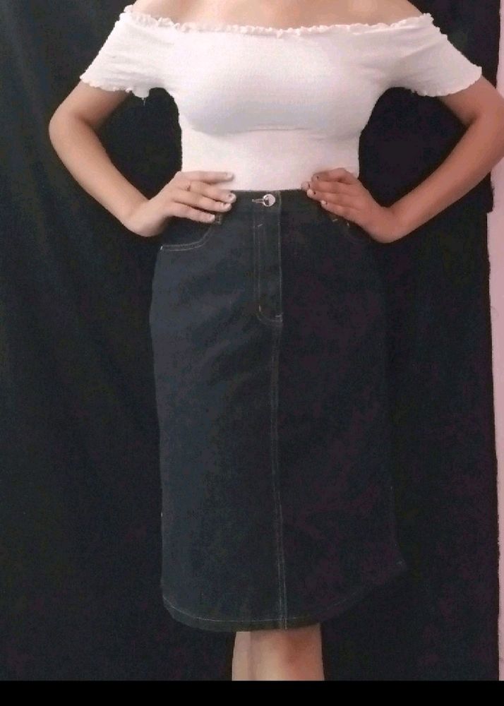 Denim Skirt