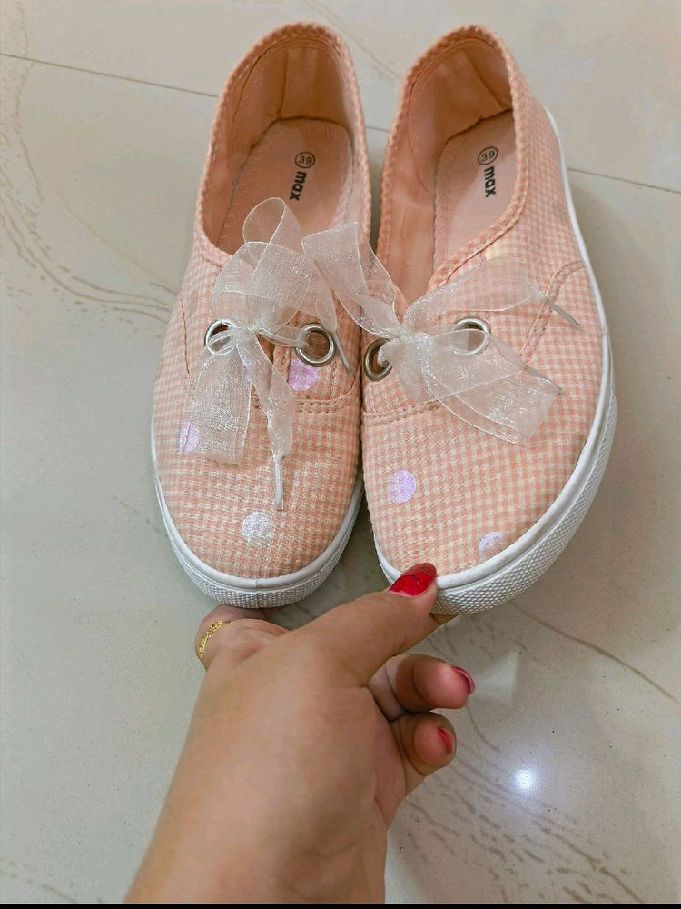 "Max" Holographic Girlie Shoes