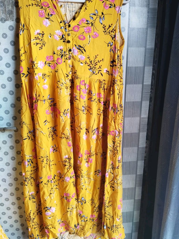 Yellow Kurti