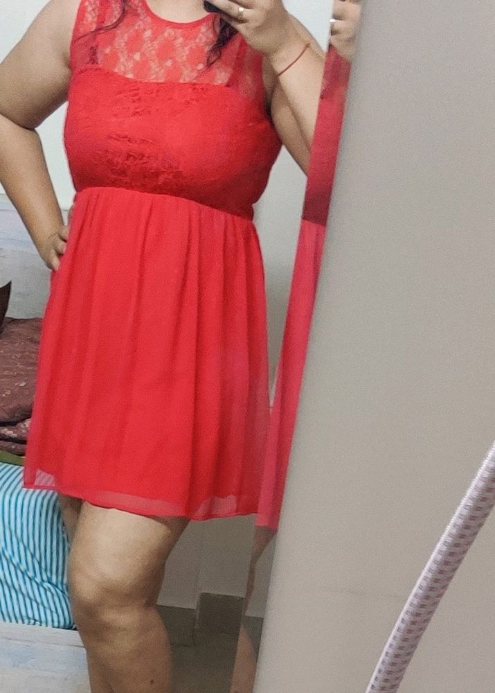 Red Short Dress