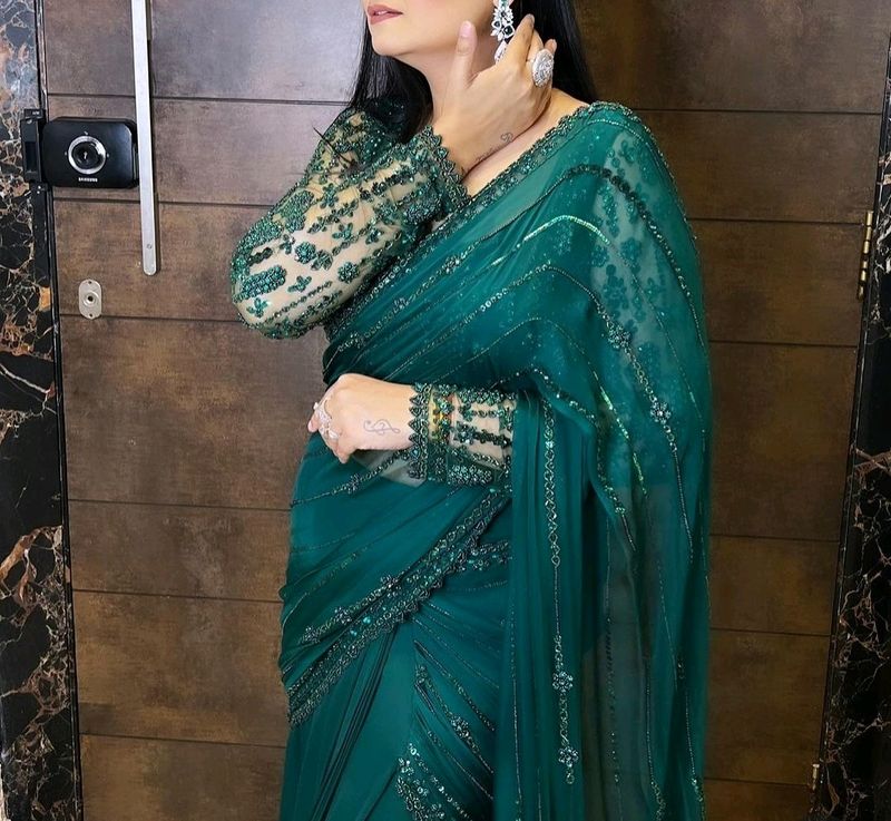 Cocktail Party Saree