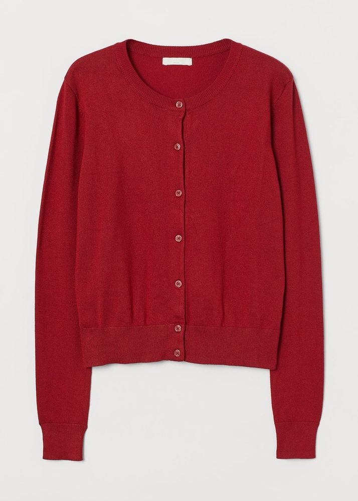 H&m Red Cardigan