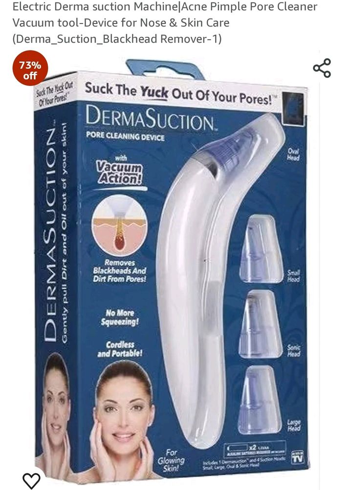 Derma Suction Black Head Remover