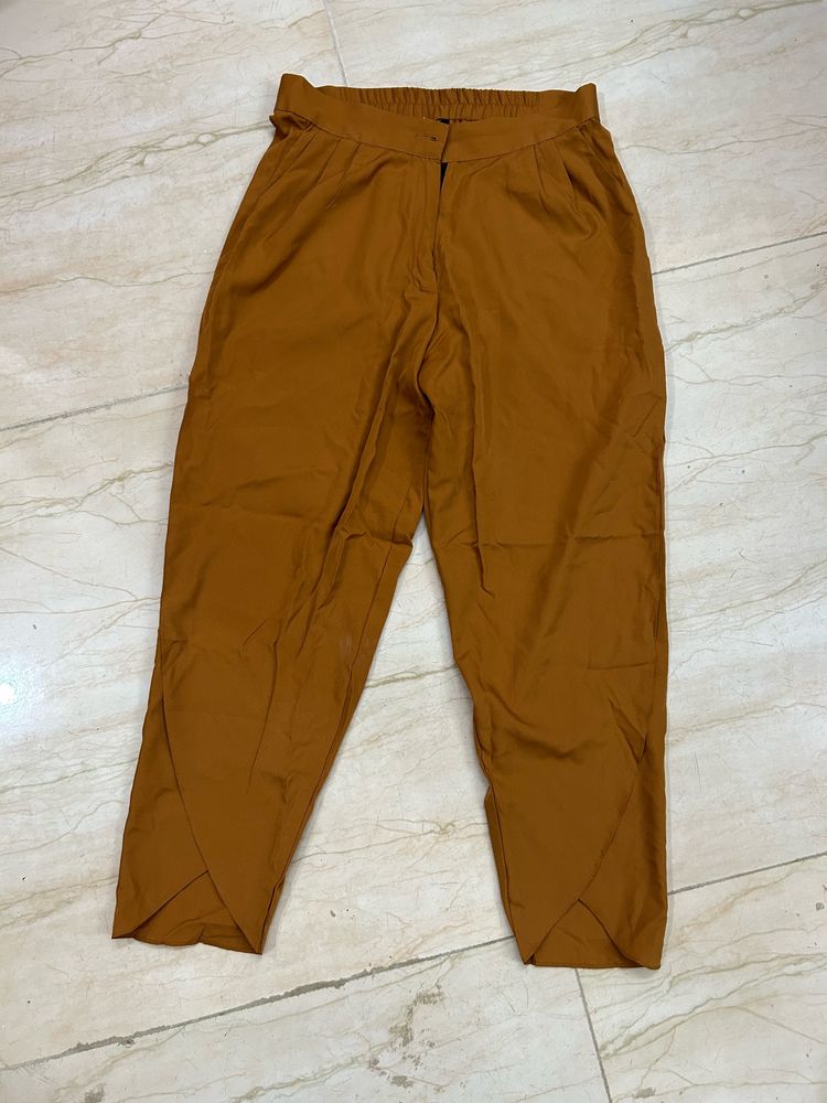 Tulip Brown Casual Trouser