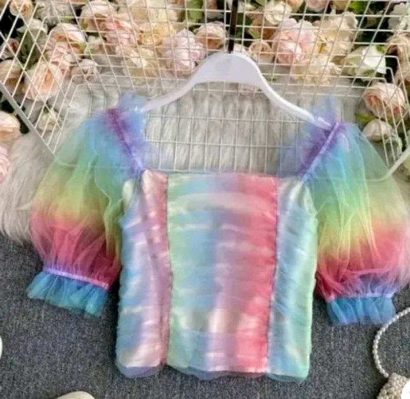 Rainbow Korean Top