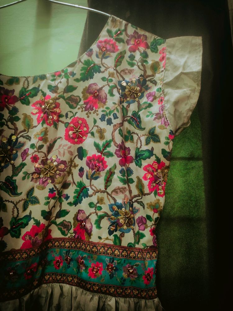 Flower Print Kurti