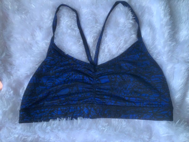 Blue Sport Bra