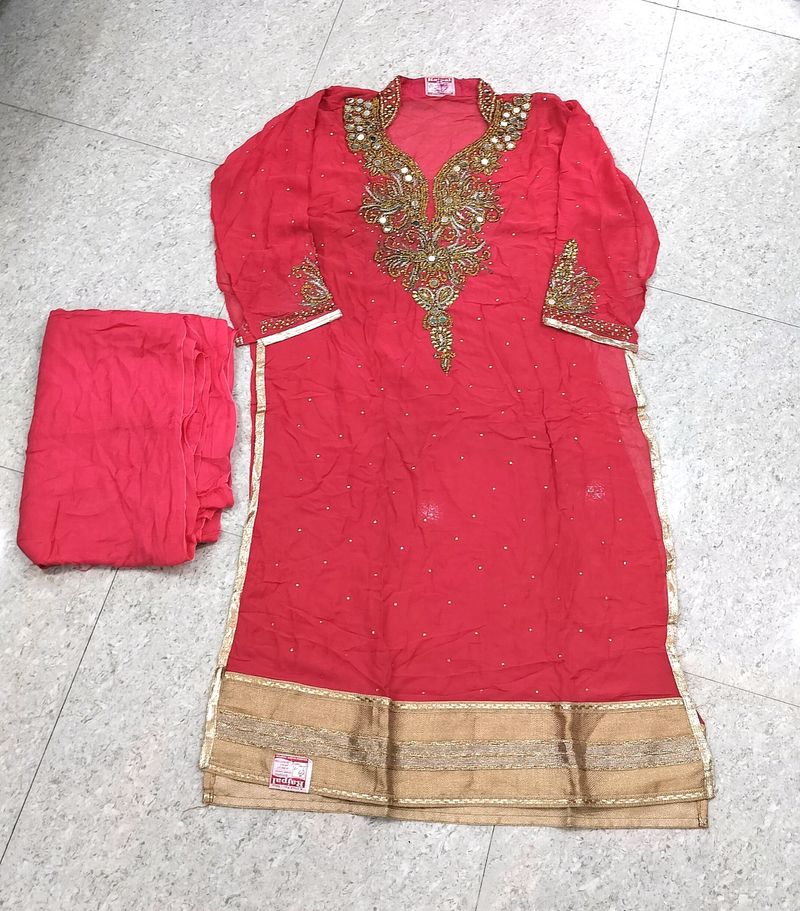 New Unstitched Kurta Set