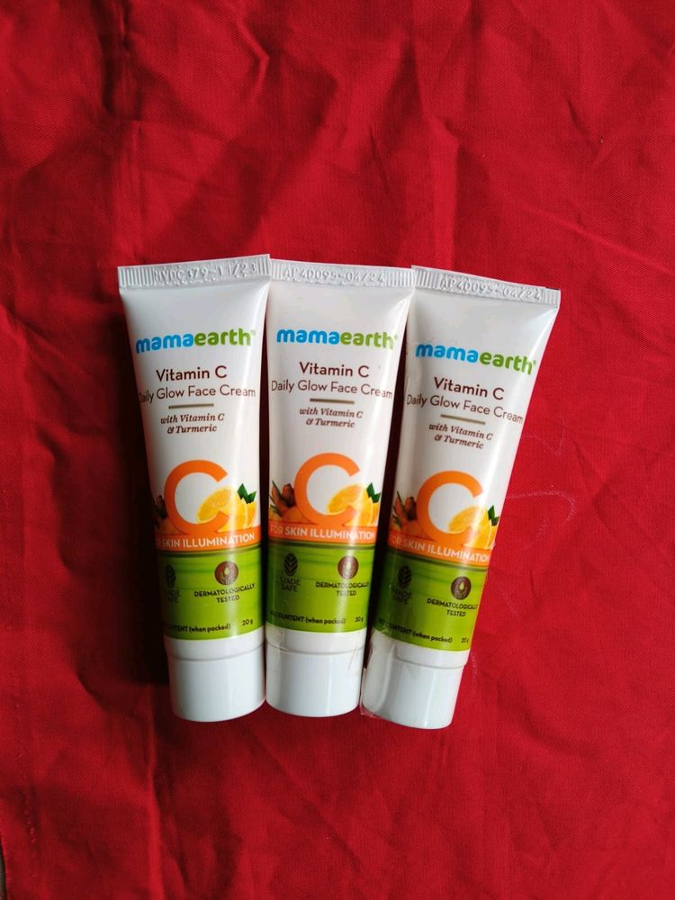 Pack Of 3 Manaearth Vit C Daily Glow Face Cream