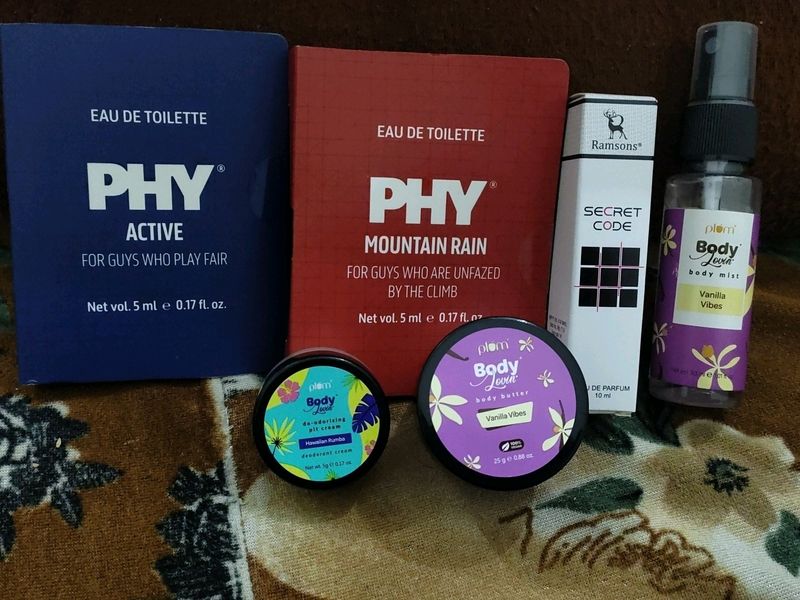 Combo of 6 products From Plum, Ramson & PHY