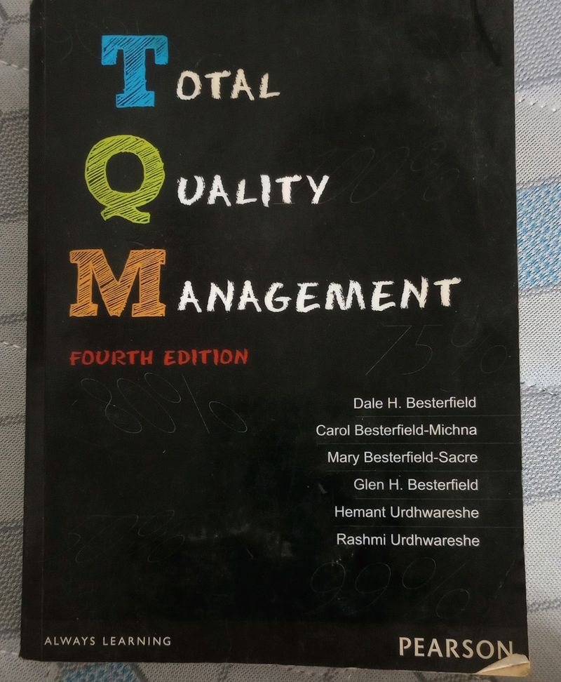 Total Quality Management 4e