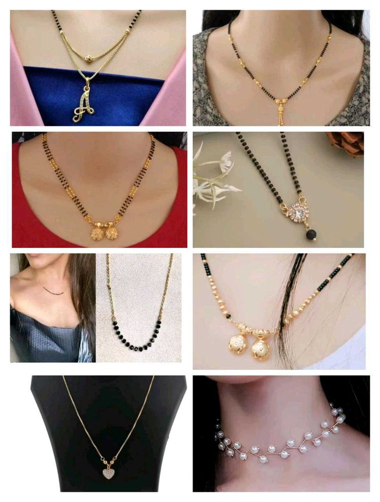 New 🆕🆕 8 Different Types Of Mangalsutra And Chin