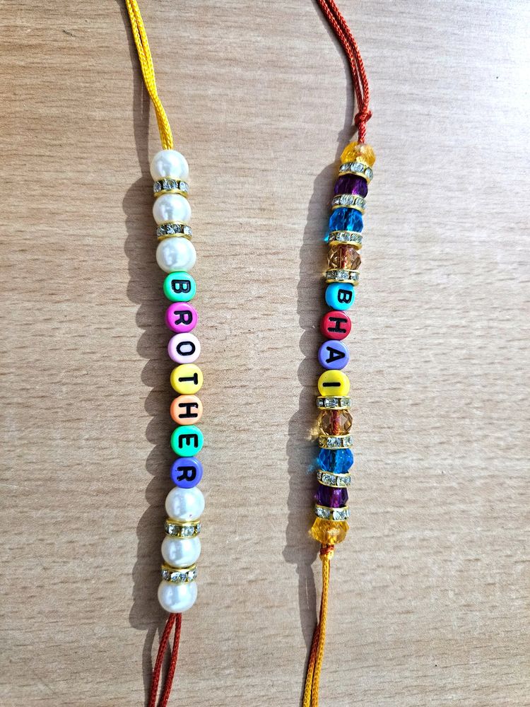 Handmade Alphabet Rakhi