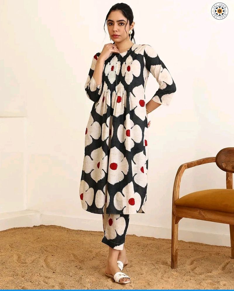 COTTON SANGANERI PROCINE PRINTED CO-ORD SET UP-N-D