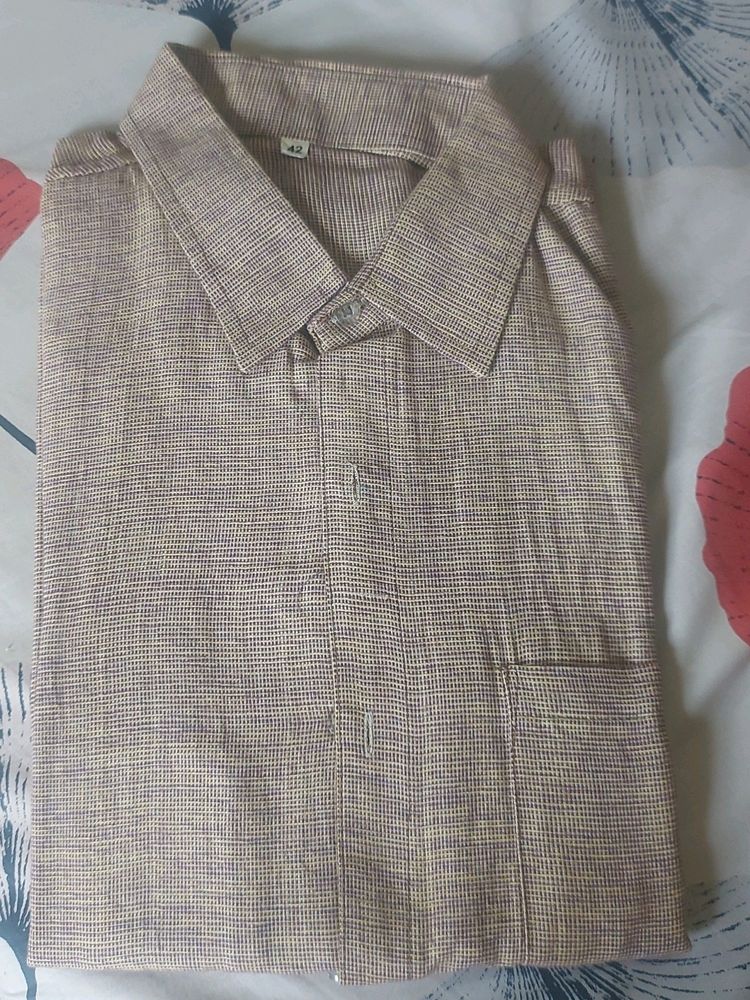 Men's Khadi Gramodyog Shirt