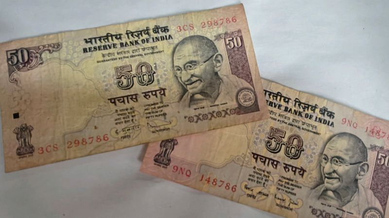 50 Rupees 786 Series