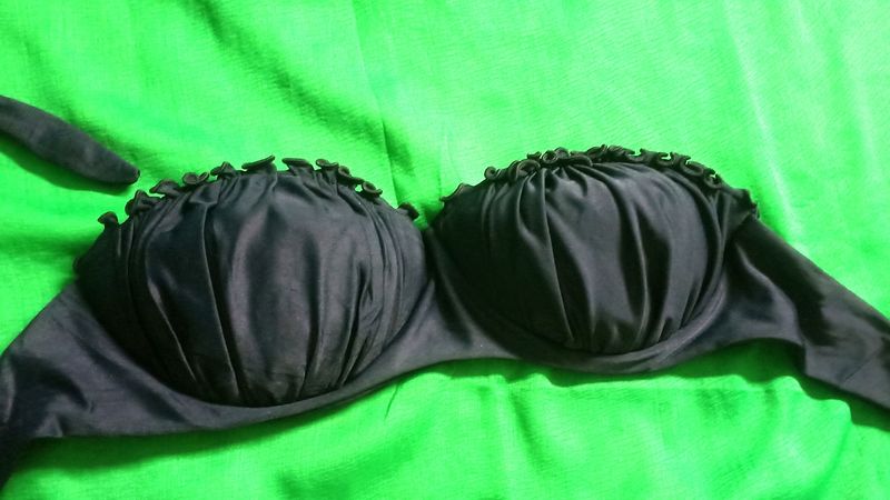 Black Swing Wear Bra Free Size