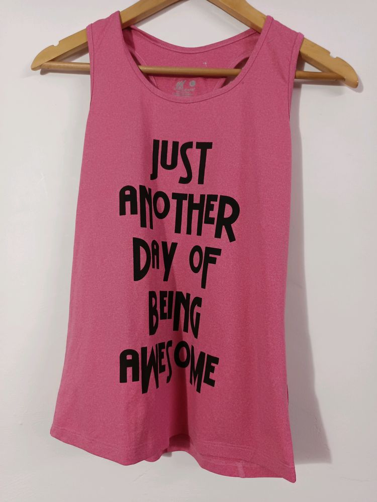 Gym Wear Tank Top For Girls